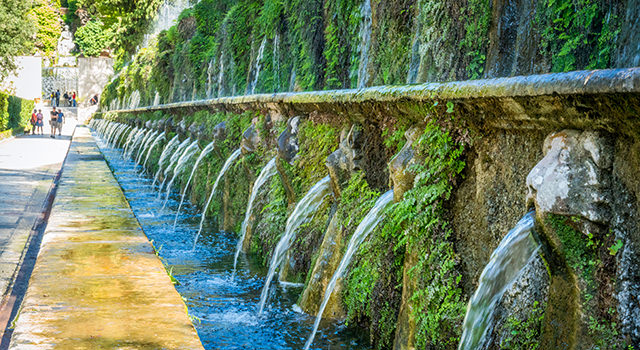 רומא העתיקה, גני טיבולי